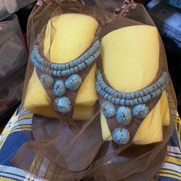 Mystique Boutique Slingback Thong Leather Sandals - Picture 6 of 6